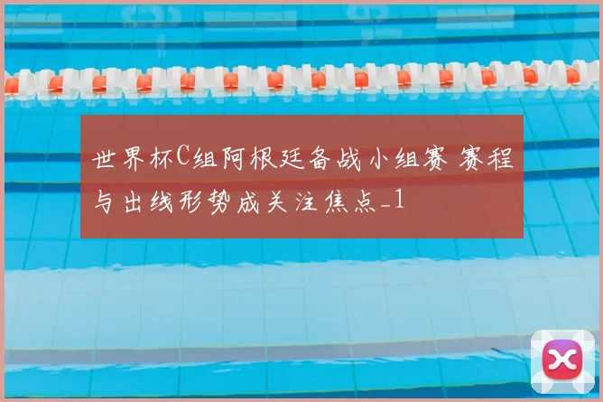 世界杯C组阿根廷备战小组赛 赛程与出线形势成关注焦点_1