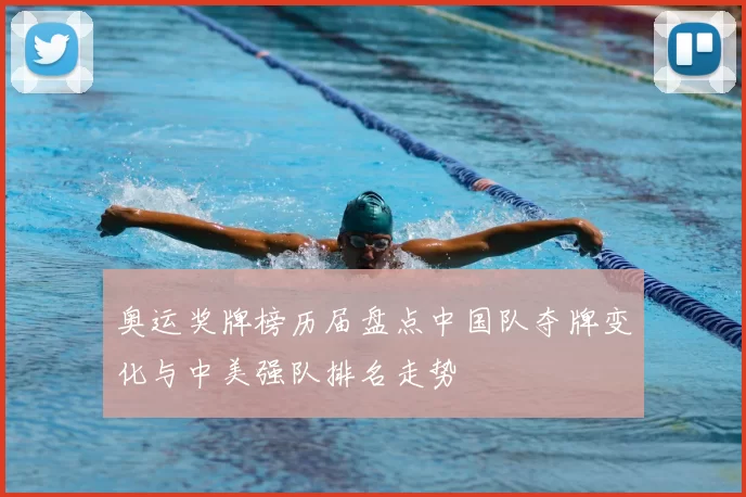 奥运奖牌榜历届盘点中国队夺牌变化与中美强队排名走势